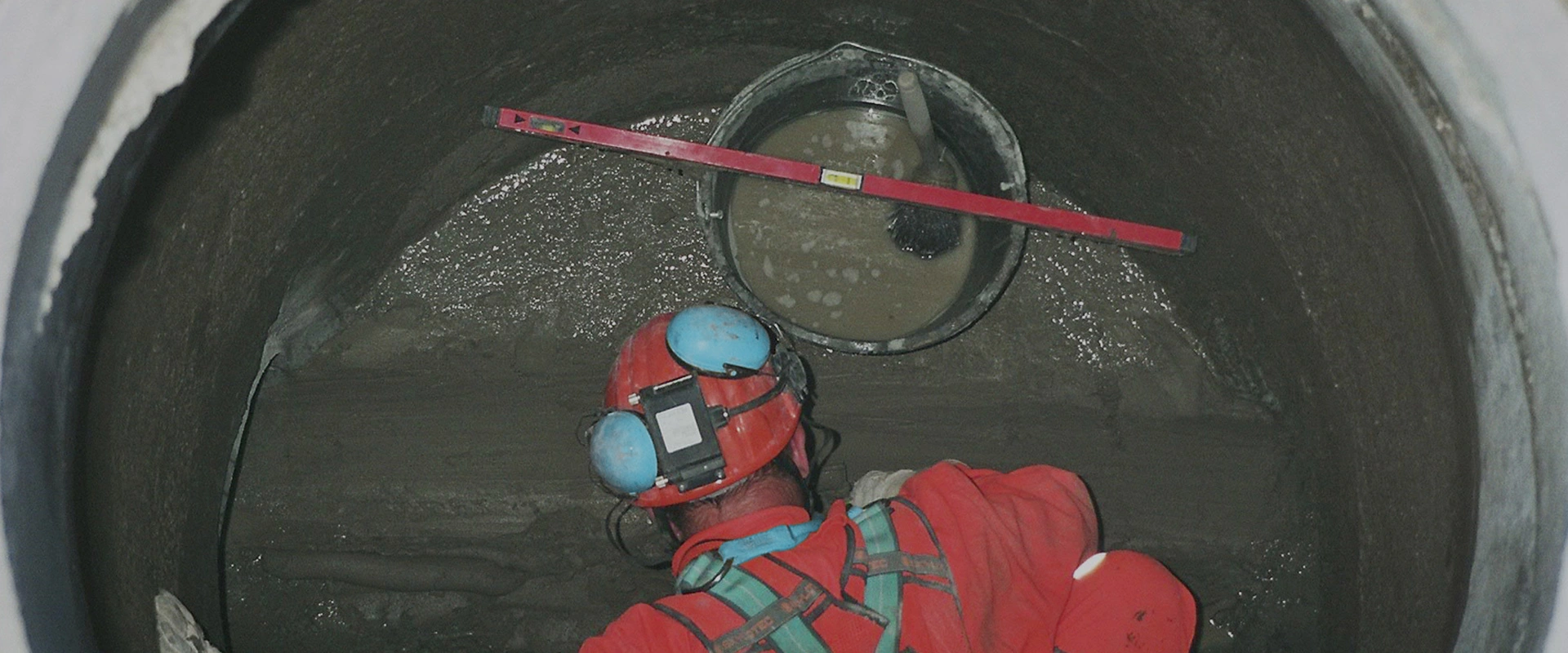 Rehabilitation of manholes and accessible sewerage structures